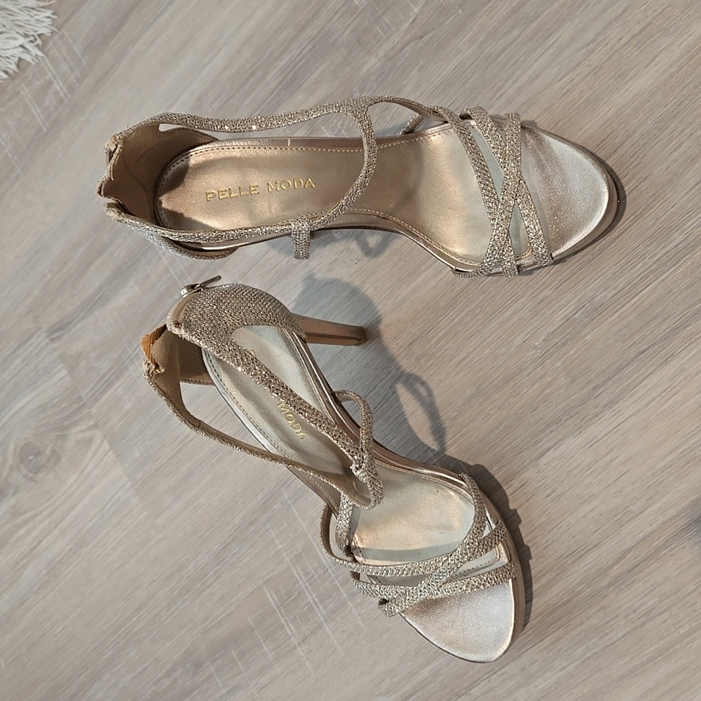 Gold Platform Sandals